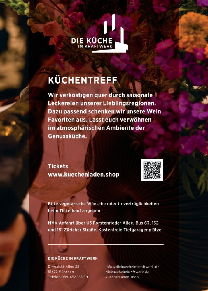 TICKET KÜCHENTREFF 29.01.2026 Weingut Ômina Romana & Weingut Bragato